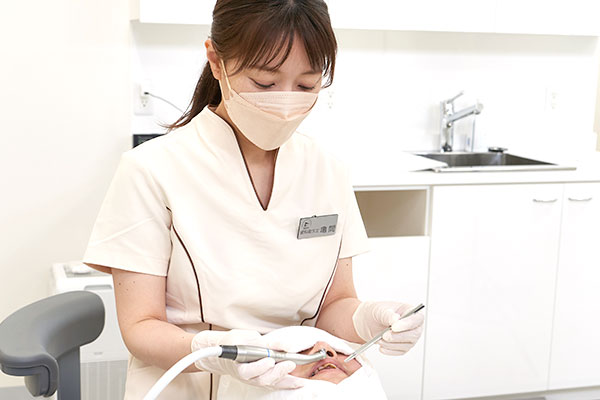 集中できる環境！担当制の衛生士業務